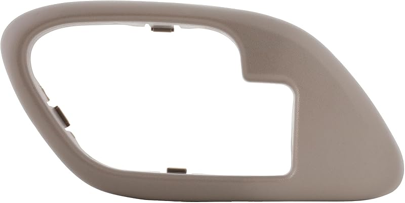 Moldura do puxador da porta interna LUJUNTEC para Chevrolet C1500 e C2500 – Lado dianteiro esquerdo, 1 unidade