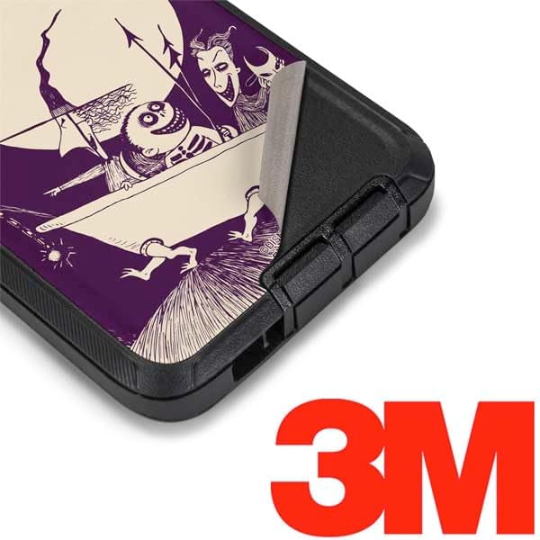 Skinit Decal Phone Skin Compatible with OtterBox Defender Galaxy S10 - Officially Licensed Disney The Nightmare Before Christmas Lock Shock and Barrel Art Design