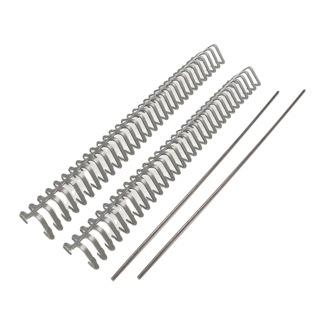 B.K.Jagan & Co Alligator Belt Lacing Fasteners (Pack of 2Pcs With 2 Pins) (No. 27)