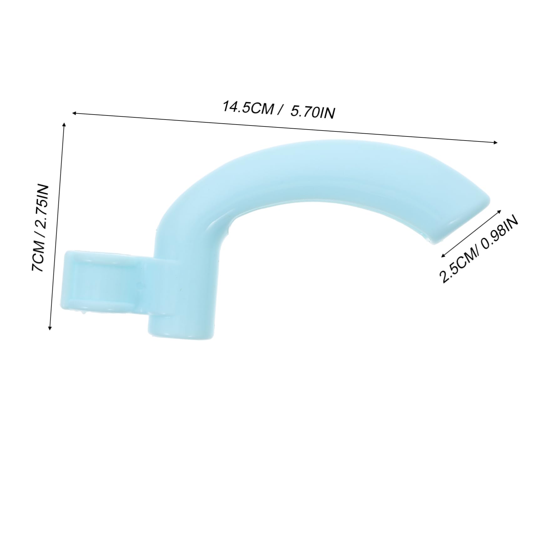 SOLUSTRE 10pcs Replacement Dustpan Handle Grip for Brooms and Dustpans Ergonomic Design for Comfortable Cleaning Versatile Use Home Office Stylish and Nordic