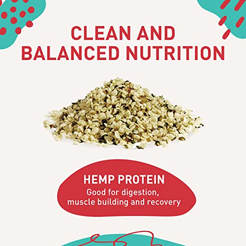 hemplete Organic Hemp Heart Unflavored Vegan Protein Powder, Plant-Based for Balanced Nutrition, All-Natural, 1 Ingredient, No Artificial Ingredients, Easy to Digest & Mix (10oz) - Image 4