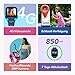 TCL 4G Video-Call-Smartwatch, GPS-Tracking, 2MP Kamera, Bis zu 7 Tage Akku, 1,54" Display, Aktivitäts-Tracking, Kinder-UI, SOS-Taste, Wechselband, Ohne SIM, Speed-Blau