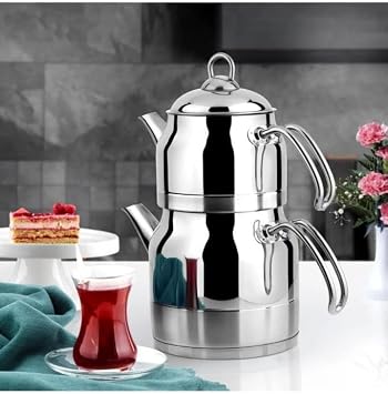 Lines Clover Y2029 Belinda Mini Size Steel Teapot