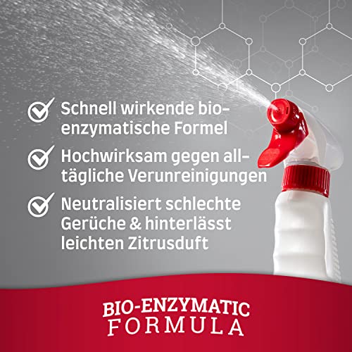 Nature’s Miracle Flecken- & Geruchsentferner Hund - Enzymreiniger für die einfache Beseitigung von Verschmutzungen, Geruchsneutralisierer mit Zitrusduft, 709 ml