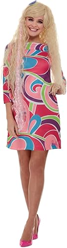 Smiffys Disfraz de Barbie con licencia oficial para mujer