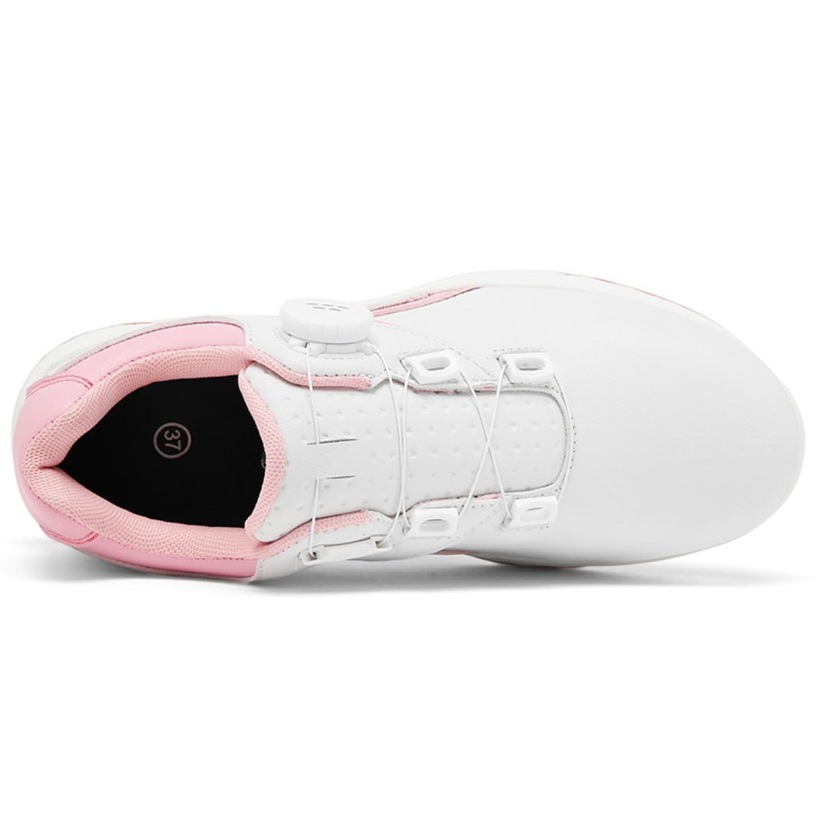 SDEQA Zapatos de Golf para Mujer no Clavos Transpirables Impermeables Antideslizantes Calzado de Golf