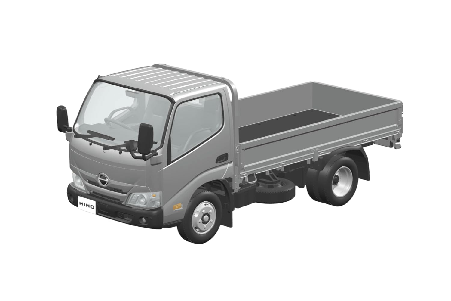 Aoshima Bunka Kyozai (AOSHIMA) Easy Plastic Snap Kit No. 23-SR Hino Dutro Flat B