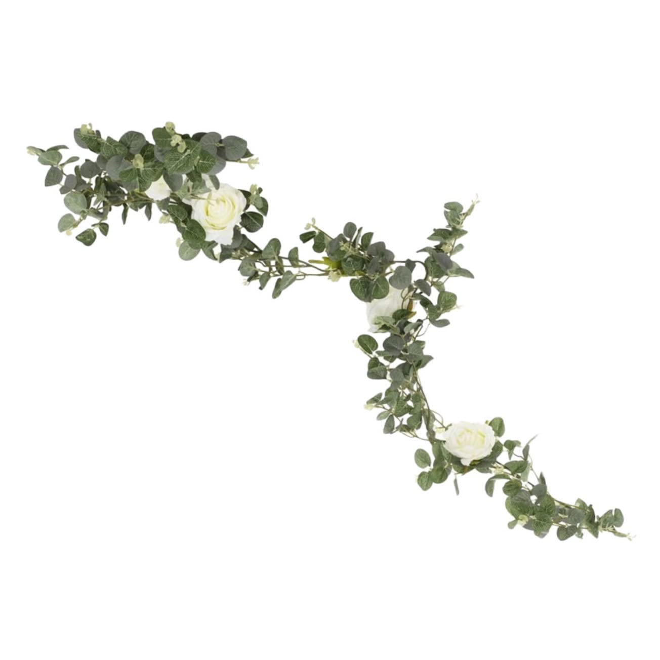 PRETYZOOM 3stücke Künstliche Eukalyptus-blumengirlande Dekorative Hängende Blumenranke Für Hochzeiten - Und Wohnaccessoires Kunstblumen Für Besondere Anlässe