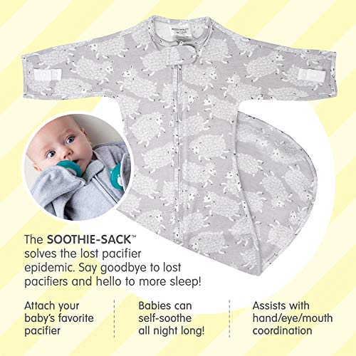 Image of Woombie Soothing Sleep Sack, Baby Sleeper with Pacifier Holder