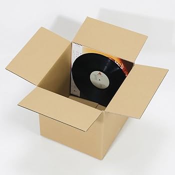 Amazon | VillageBox ダンボール 100サイズ LPレコード 80枚用