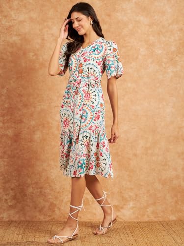 Image of Modeve Women Printed Dress