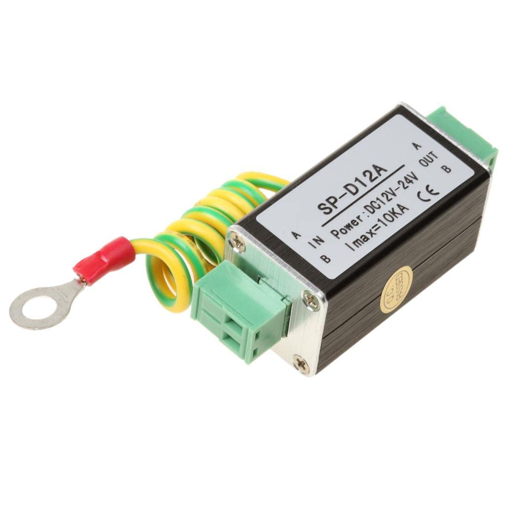DC 12-24V Power Supply Signal Arrester Surge Protector Device for Thunder/Lightning Protection