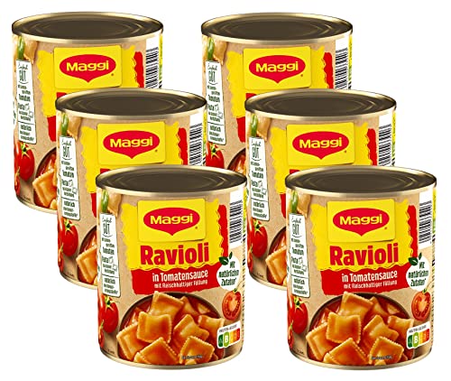 Ravioli in Tomatensauce, 6er Pack (6 x 800 g Dose)