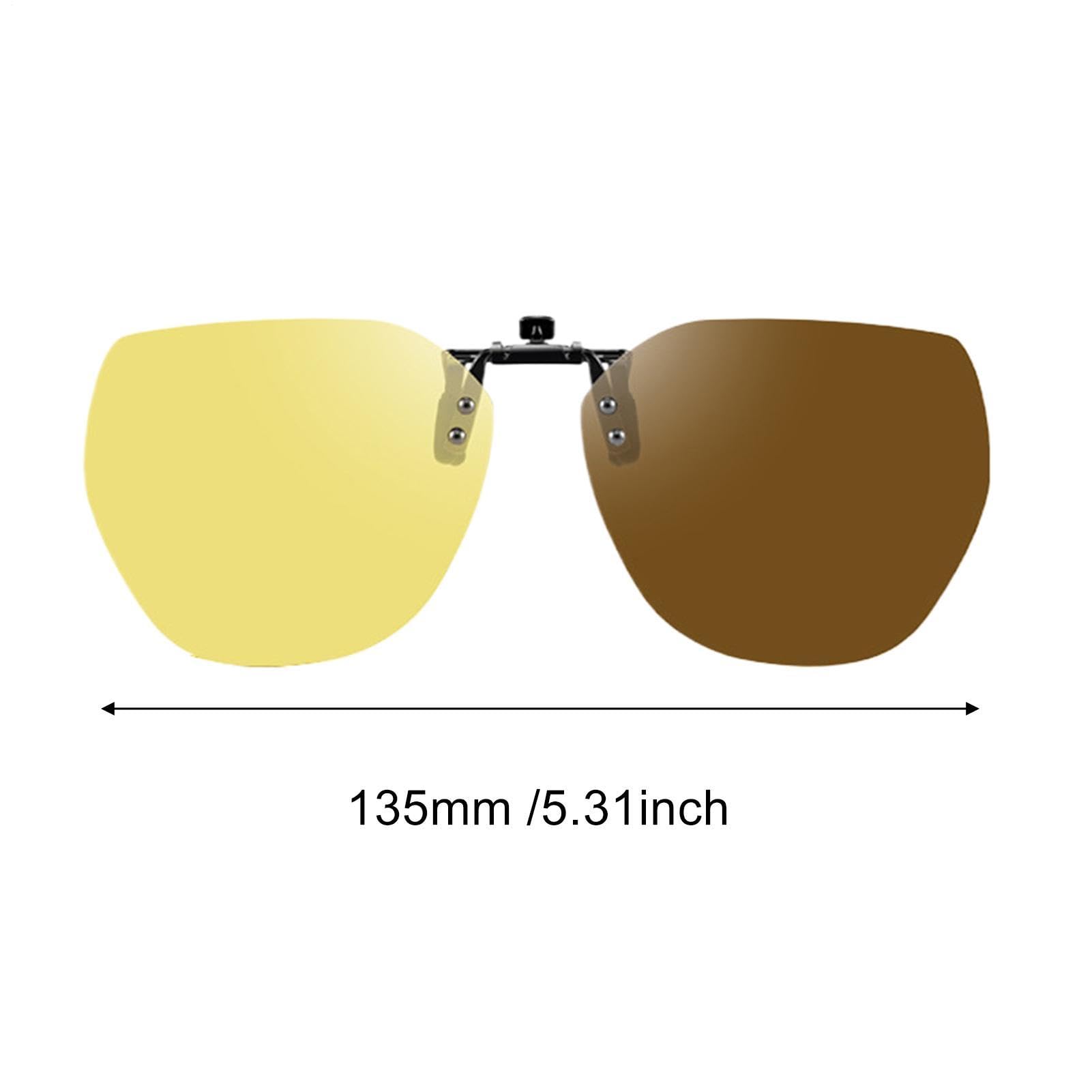 Occhiali anti-abbagliamento Guida Notte – Lenti polarizzate unisex anti riflessi fotocromatici – Occhiali visione notturna al volante | per campeggio corsa a piedi ciclismo pesca moto escursionismo
