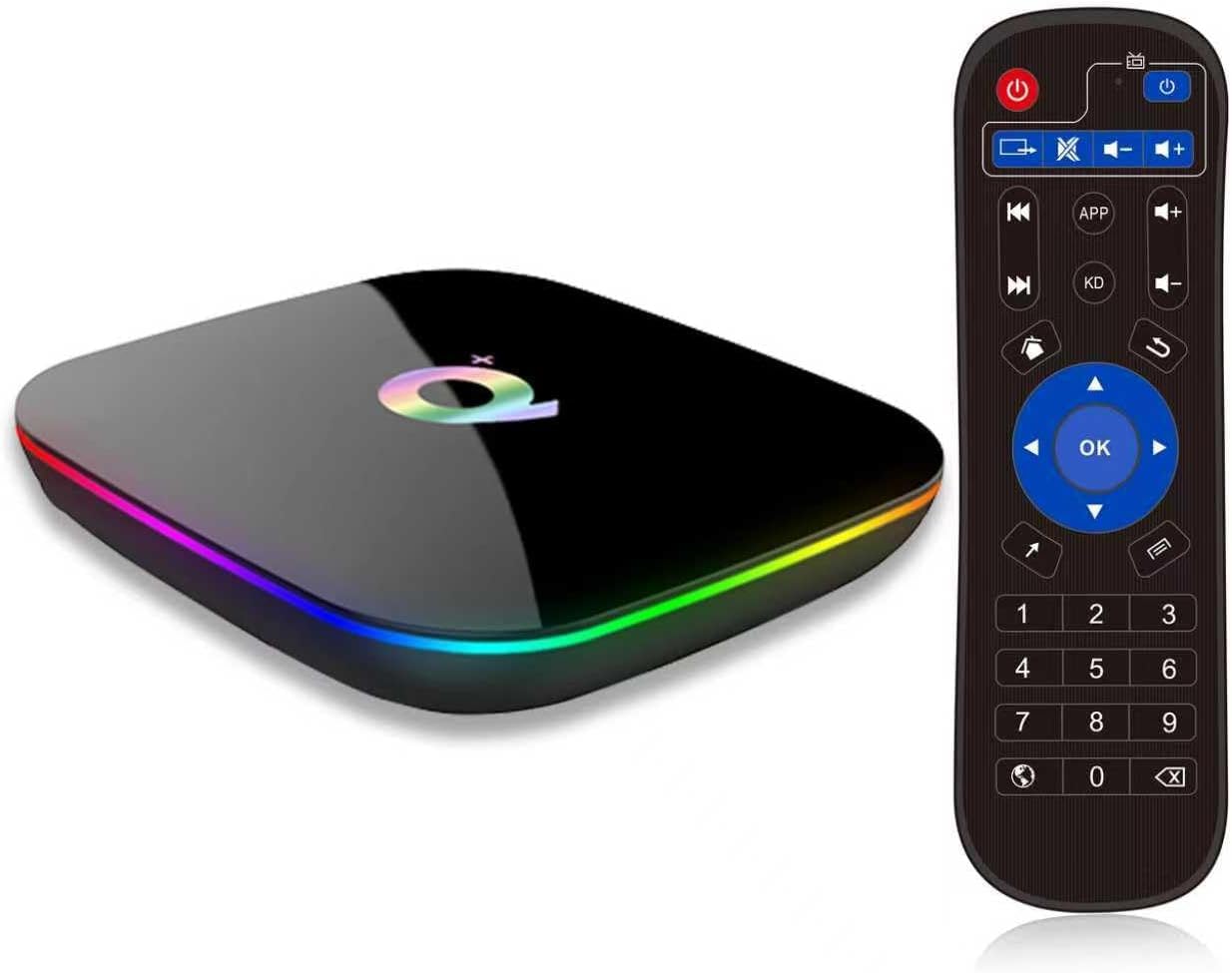 Android 10.0 TV Box, 4GB RAM 32GB ROM H616 Quad-Core Cortex-A53 GPU | Soporte WiFi 2.4GHz 6K Ultra HD Smart TV Box