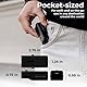 Rolling Square Pocket Travel Adapter - Universal-Ladeadapter mit USB-C für 200+ Länder US, EU, UK, AU, Stecker mit 30W Schnellladung für Smartphones, Tablets & mehr, Kompakt & Leicht, Schwarz