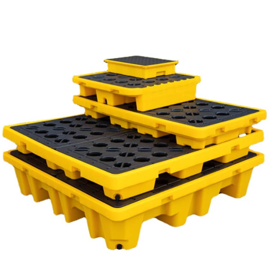 Spill containment trays, Spill Containment Pallet, Stackable Modular Platform