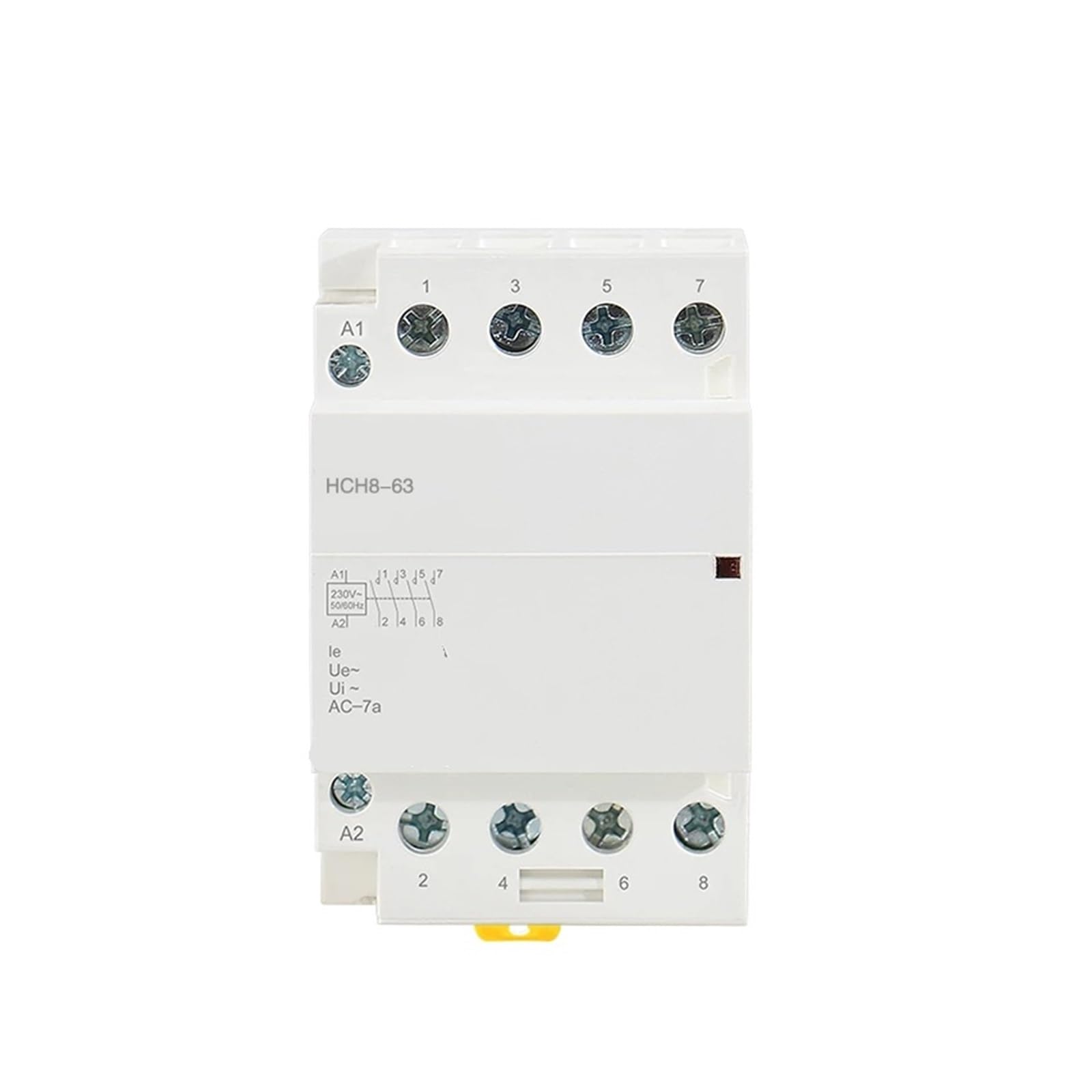 Contacteur modulaire domestique HCH8-63 4P pour la gestion de recharge auto
