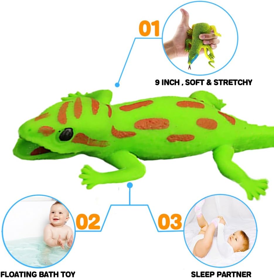 Packs Lizards Toys,9 inch Super Stretches Rubber Jamaica Ubuy
