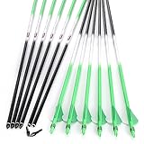 Linkboy Archery Spine 300 340 400 500 600 29inch Carbon Arrows Shaft 2
