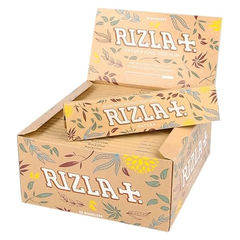 RIZLA Natura Kingsize Slim Rolling Papers Box Cover