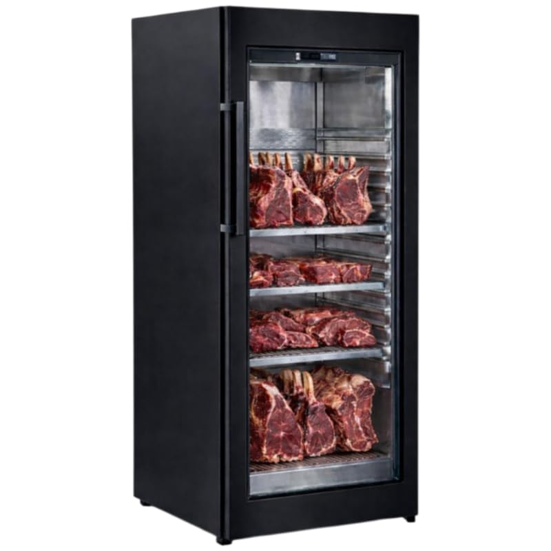 Générique Cave à Maturation Viande 480L - UVC - 0/+8°C - Humidité Contrôlée - Armoire Professionnelle - Noir