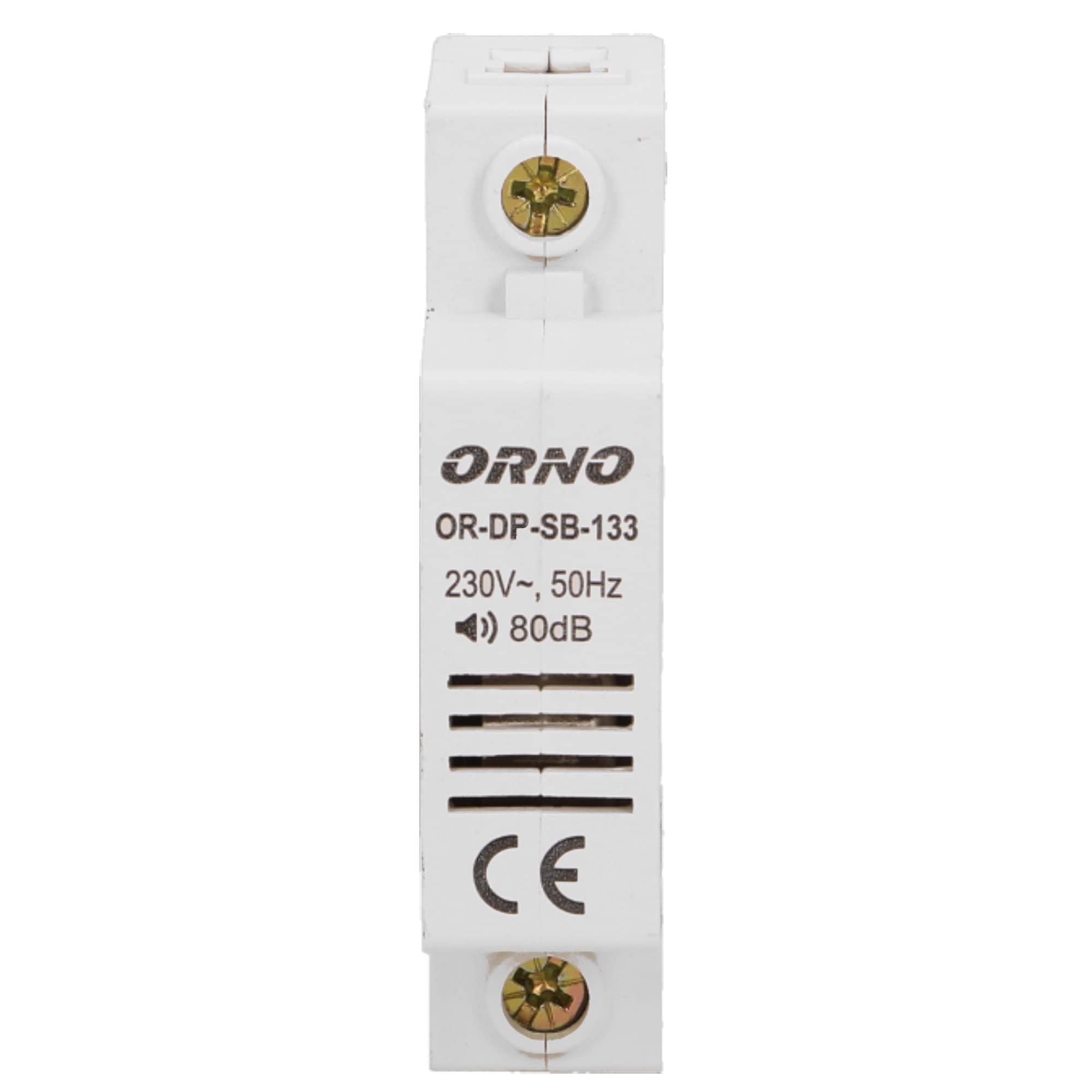 ORNO DP-SB-133 Sonnette Filaire Mécanique pour Le Module Rail DIN-1 1 Tonne 80dB