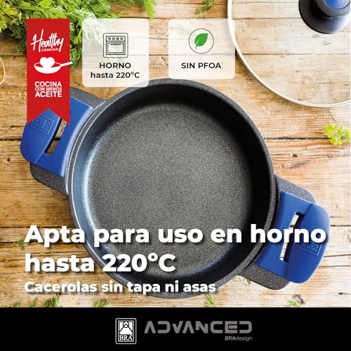 Miniatura 3 de BRA Advanced | Cacerola baja 32 cm de aluminio fundido