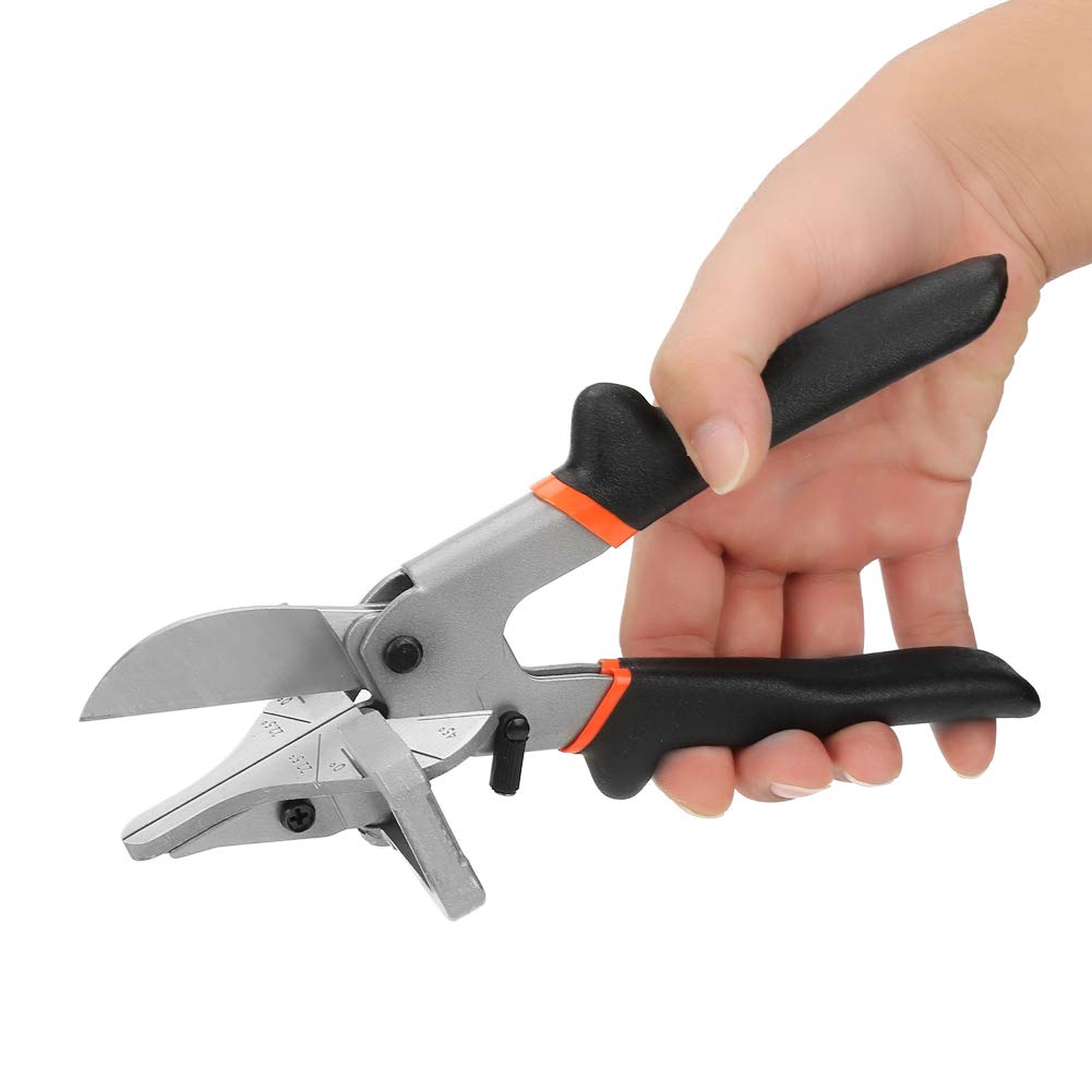 Herramienta de mano de corte multiángulo, cortador de corte de junta de inglete de 0 a 135 grados para conducto de cableado de Pvc, embalaje Flexible de madera decorativa