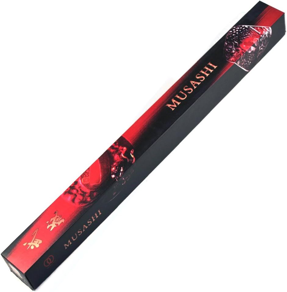 Musashi - 1060 Carbon Steel - Best Miyamoto Sword (Burgundy)