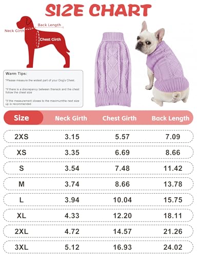 Pull sans manches pour chien violet XXS contre les frissons - 6