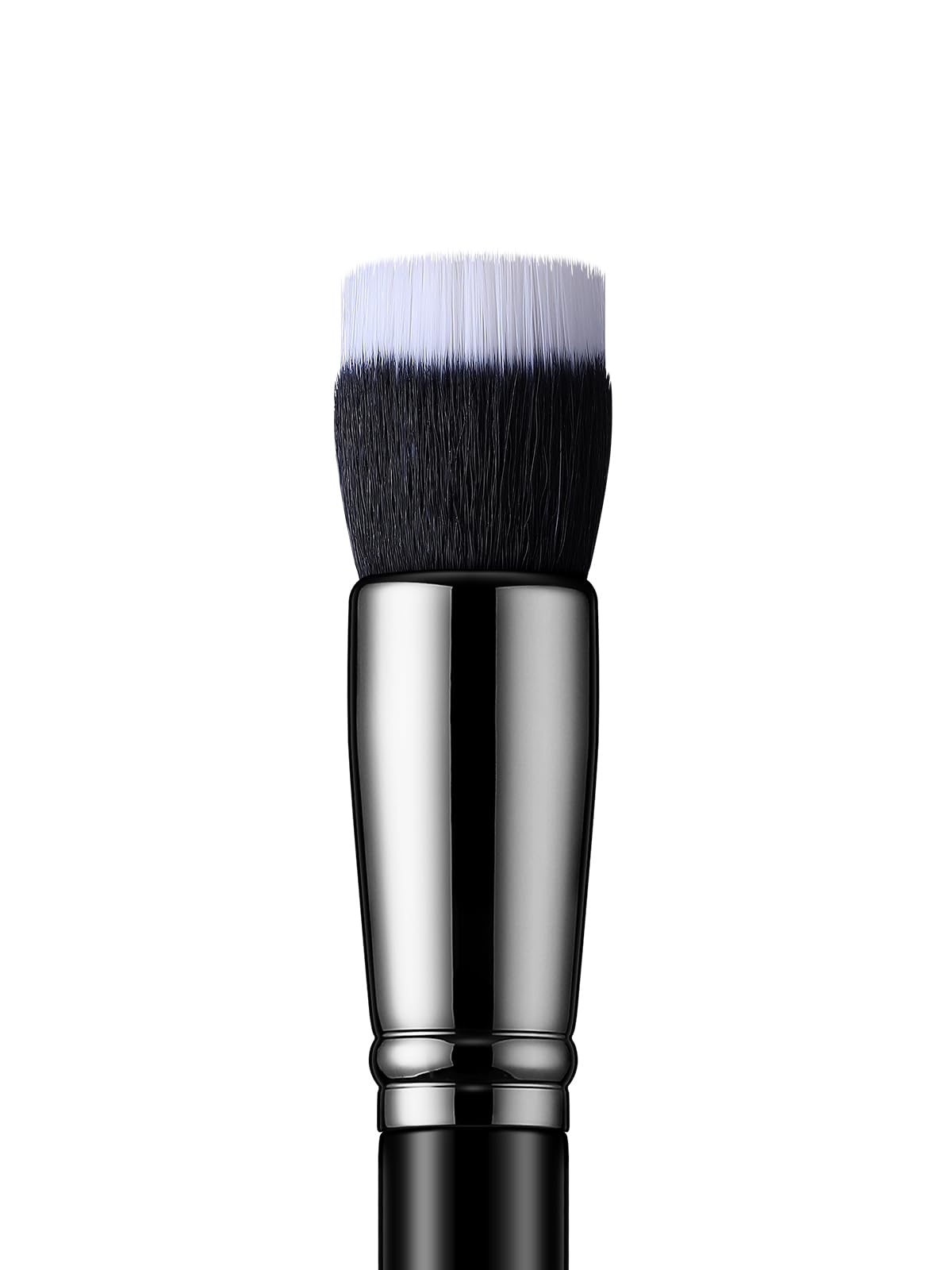 Stippling brush, EIGSHOW Stippling Makeup Brush Duo Fibers Wood Handle Brushes Perfect for Face Foundation, Blending, Highlight, Blush, Mineral Makeup (F611)