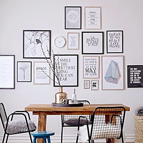 Image of 50pcs Picture Hangers with Different Sizes, Heavy Duty 30-100lbs Picture Hanging Hooks with Nails, Wall Hangers,Picture Hooks,Professional Plaster Picture Hanging Kit for Wooden Wall or Drywall