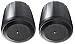 JBL Professional C62P Ultra-Compact Mid-High Satellite Hanging Pendant Speaker, Black, Sold as Pair