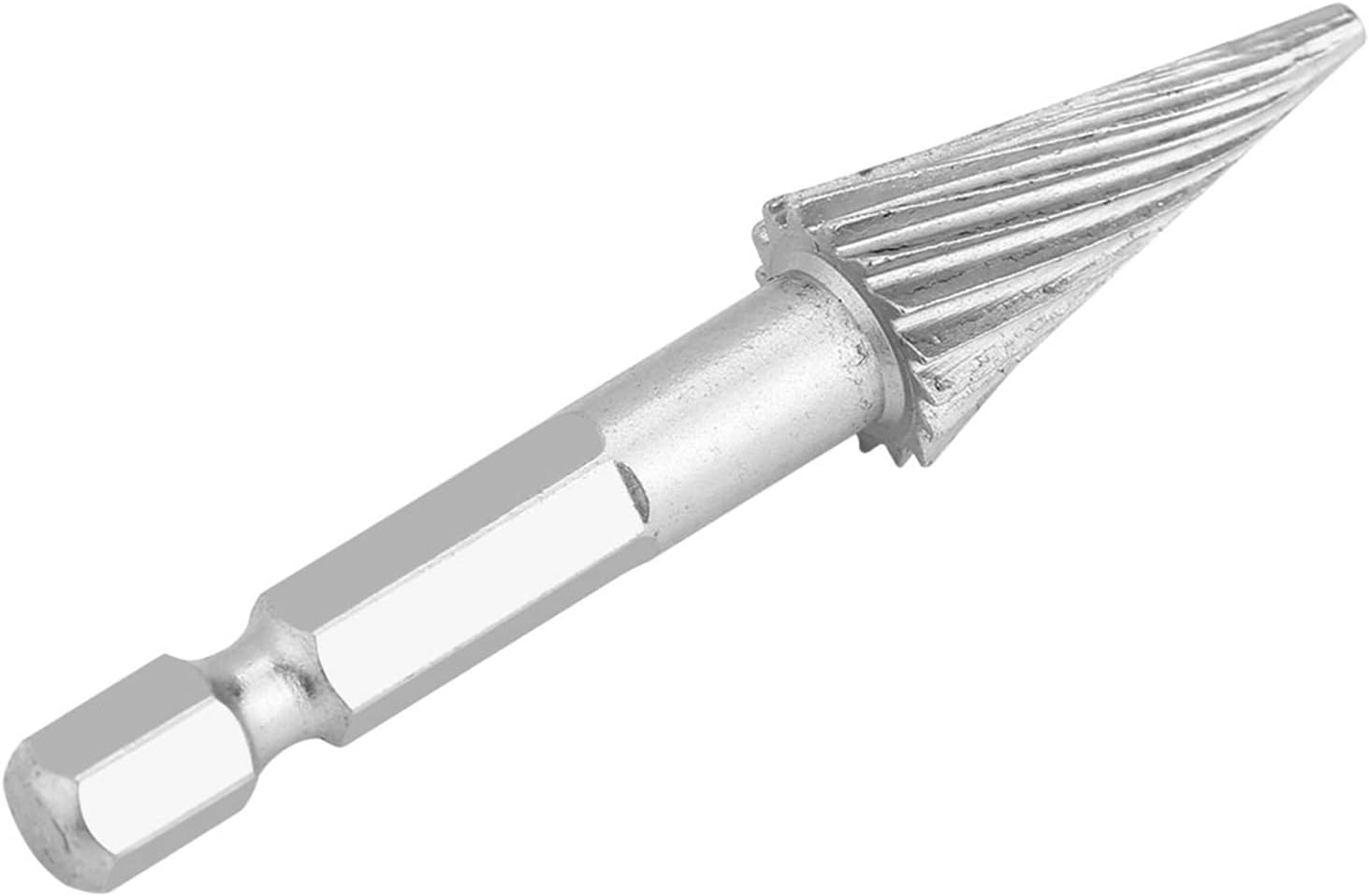 5pcs High Speed Steel Burrs, 1/4inch Hex Shank Single Cut Files for Aluminum and Iron, with Various Shapes for Carving Shaping and Edge Removal