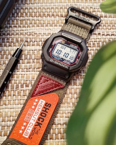 Image of Quick Release Watch Band Strap for Casio F-91W F-94W F-105W F-84W W-735H W-800H SGW-300H SGW-400H A158WA AE-1000W,18mm Leather Hook & Loop Casio strap