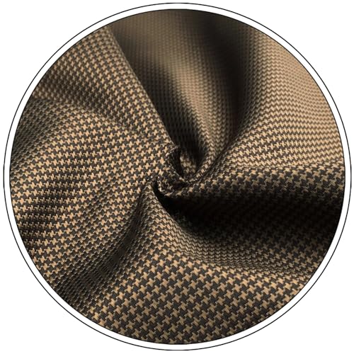 Shlax&Wing Slim Mens Neckties Skinny Tie Solid Brown Business Silk 2.36" - Image 6