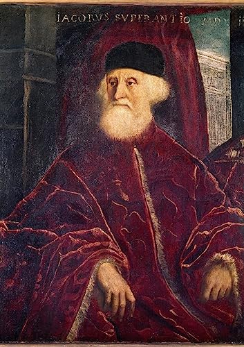 Tableau portrait Jacopo Soranzo par Tintoretto poster impressions d'art mural 60x90cm