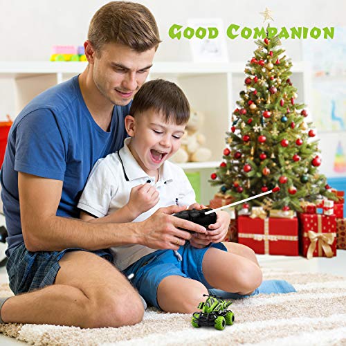 Christmas Decorations Clearance Popular Toddler Toys for 3-5 Year Old Boys RC Cars Birthday Gifts for Kids Boy Toys Age 4 5 6, RC Motorcycles Remote Control Car STEM Toys Mini Racers Trucks, Green