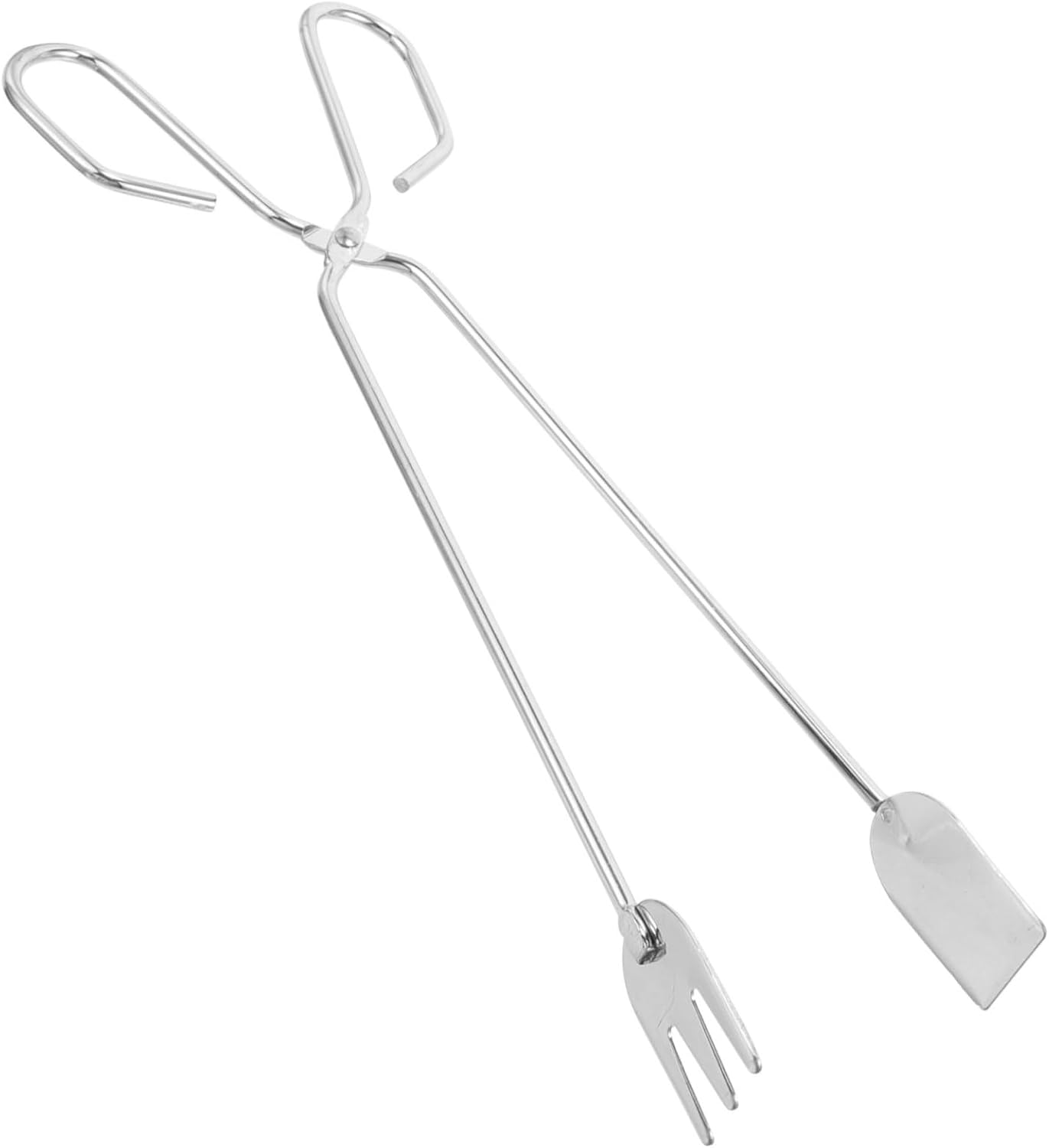 Xmas Outdoor Fire Tong Fireplace Tong Lengthened Iron for Charcoal