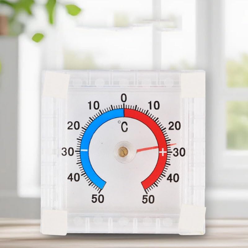 Outdoor Dial Pointer Type Thermometer Window Mounted Temperature Gauge