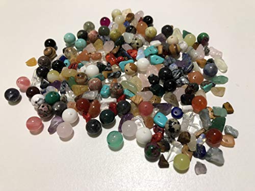 Crystal King - 200 perline rotonde in quarzo rosa