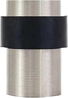 Vista 17 de KHTUMEWARE Paquete de 6 topes de puerta de piso de 1-1/2 pulgadas, tope de puerta negro mate, protector de pared para puerta comercial, cuña