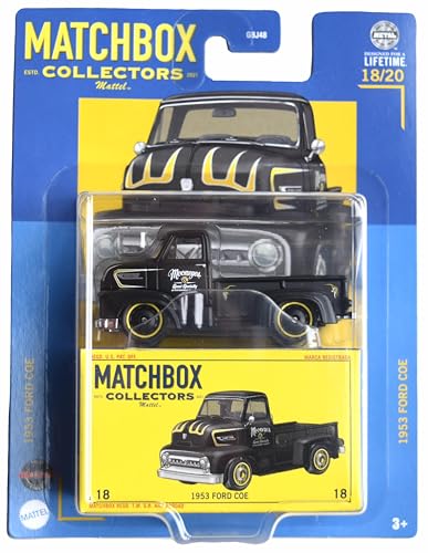 Matchbox 1953 Ford COE, Coleccionable 18/20 Negro miniatura 1