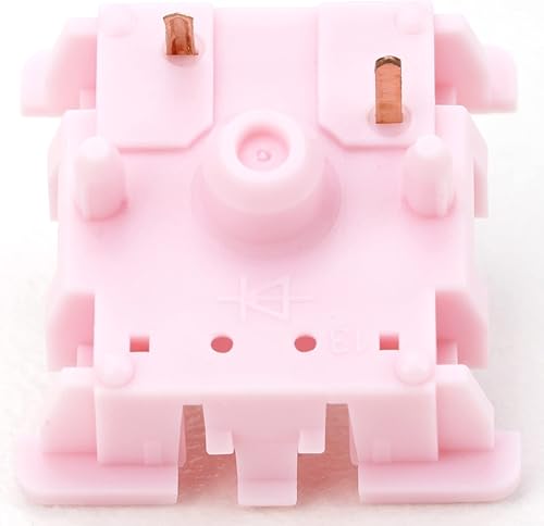 Miniatura 5 de MELETRIX MMswitch Carcasa inferior POM modificada pastel para interruptores lineales personalizados 35 (piezas) Rosa