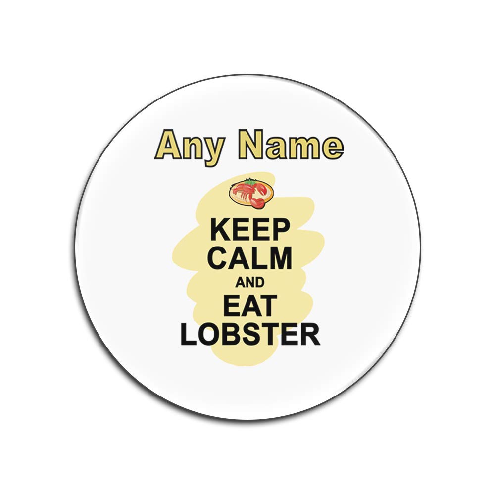 Sous-verres Keep Calm Eat Lobster cadeau idéal lot de 4 pour amateur de cuisine et homard
