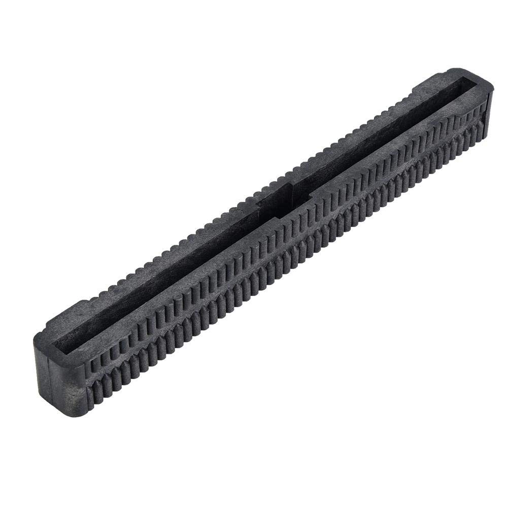Caja de Aleta de Tablas de Surf, 10 Pulgadas Universal Caja de Aletas de Longboard de Plástico Tabla de Surf Solo Centro de Cola Aleta Caja Enchufe Titular （Negro）