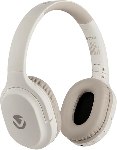 Volkano Pebble Bluetooth Headphones - 75Hr Playtime, Khaki