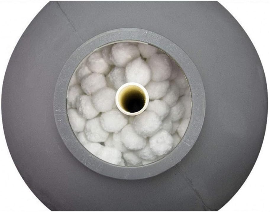 Pool Filter Balls, Fiber Filter Media for Cleaning Swimming Pool, Alternative to Sand Pool Cleaning Accessories, for Swimming Pool/Aquarium/Fish Tank Sand Filters (L-700g)