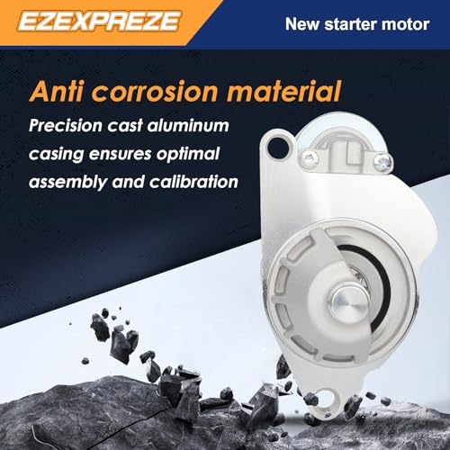 Image of Ezexpreze Starter for 4L Ford Explorer 1997-2010, Explorer Sport Trac 2001-2010, Mustang 2005-2010, Ranger 1997-2011, Aerostar 1997, for 4L Mazda B4000 1998-2007, for 4L Mercury Mountaineer 1998-2010